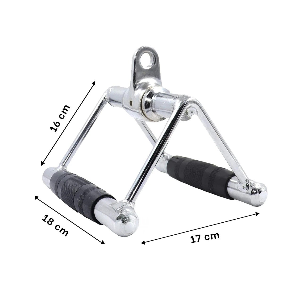 PACK2 ASA POLEA 360 GRADOS PLATEADO PARA ACTIVIDAD FISICA EN CASA O GIMNASIO SEGURO - 4