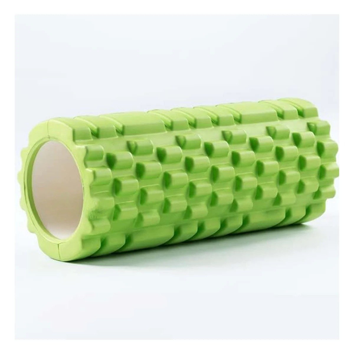 RUEDA FITNESS ROLLER VERDE PARA MASAJES PROFUNDOS Y RECUPERACION MUSCULAR Y+POST IT - 2