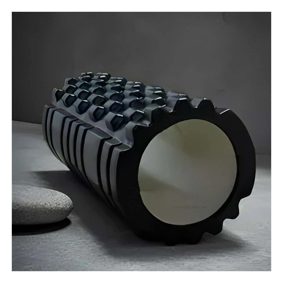 PACK2 CILINDRO ROLLER NEGRO PARA ACTIVIDAD FISICA Y RELAJACION MUSCULAR EN CASA Y+PAPEL REGALO - 5