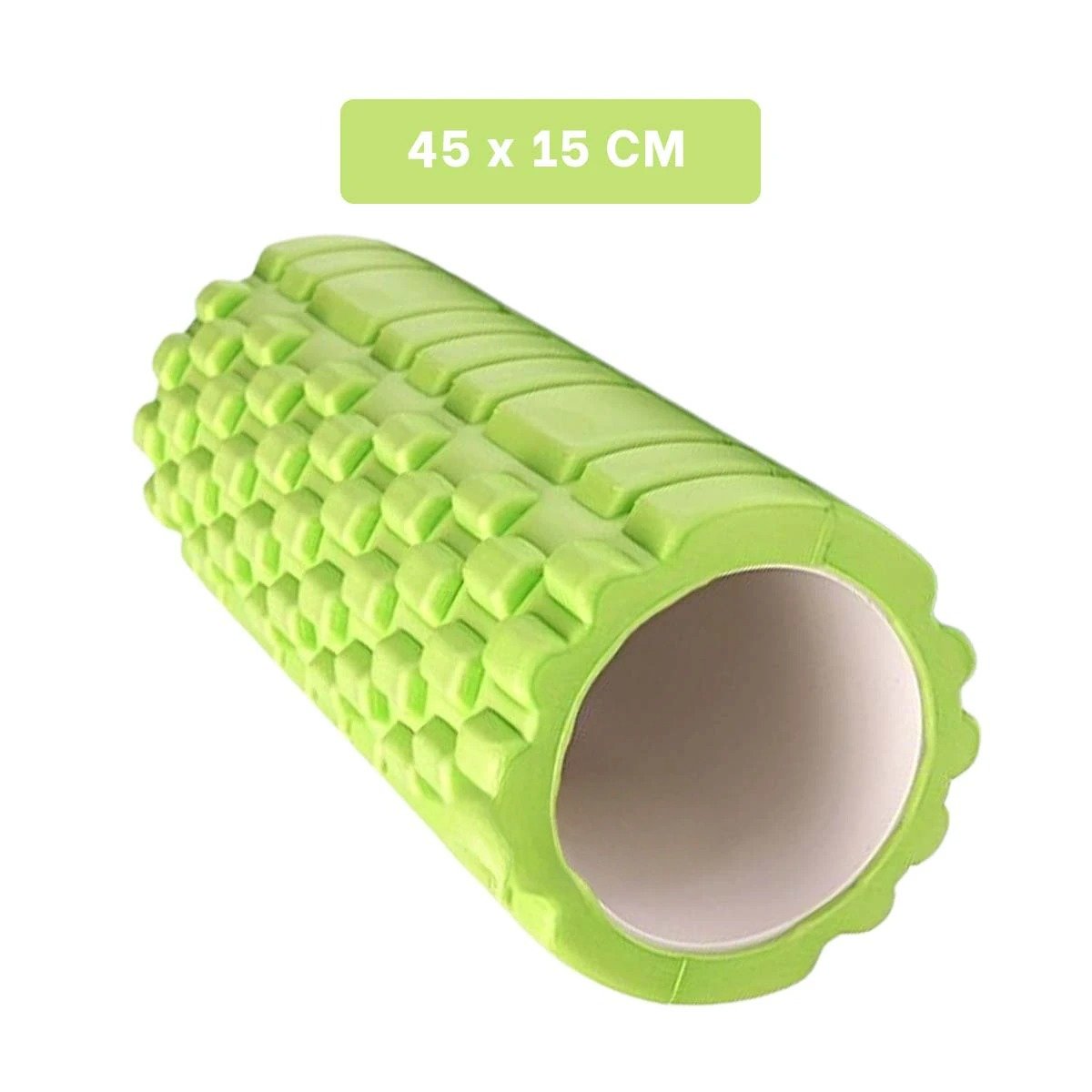 PACK4 RUEDA FITNESS ROLLER VERDE PERFECTA PARA USO SEGURO Y LIBERAR TENSION Y+REGALO STICKER - 4
