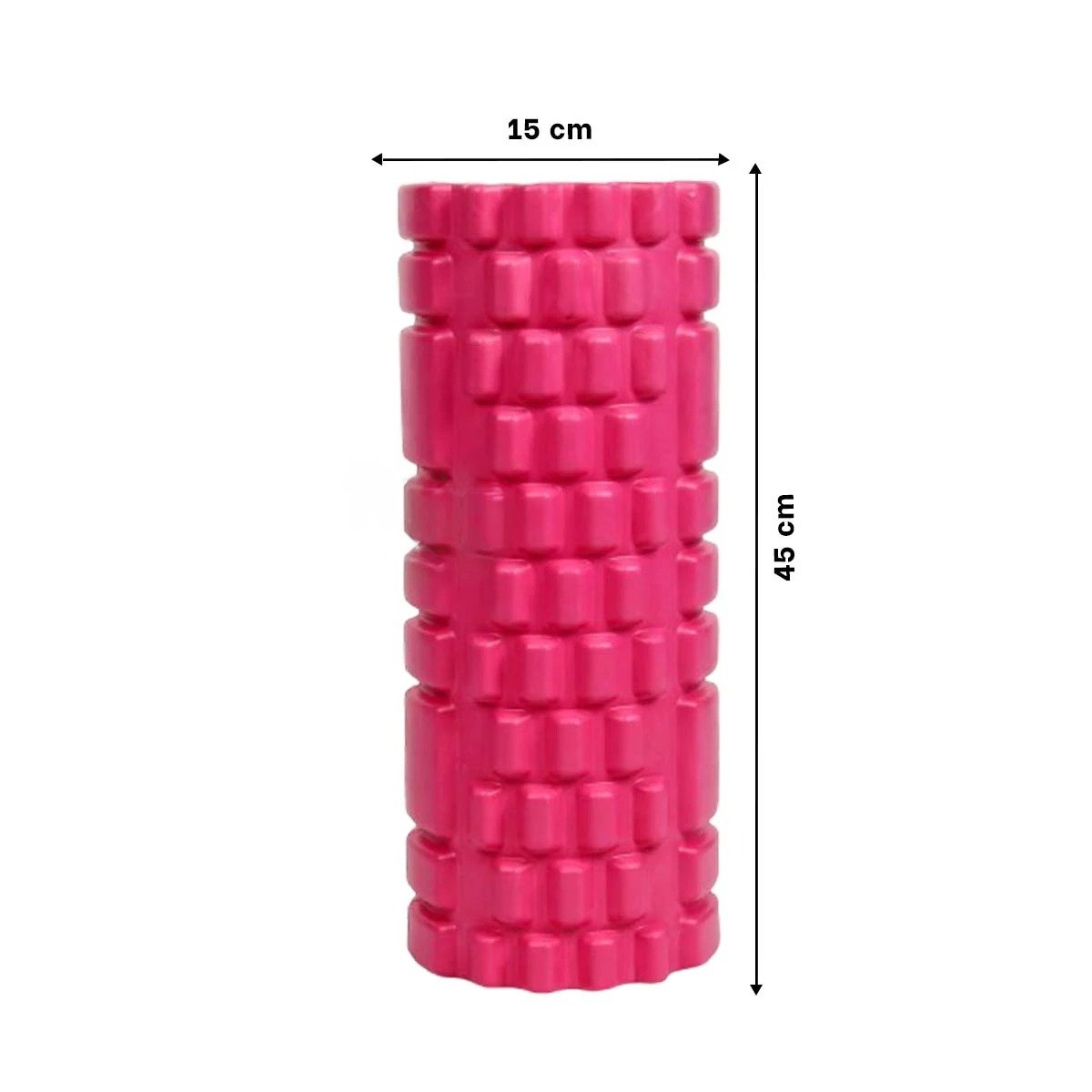 PACK6 RUEDA ROLLER ROSADO PARA MASAJES Y ACTIVIDAD FISICA DIARIA Y+REGALO STICKER - 4