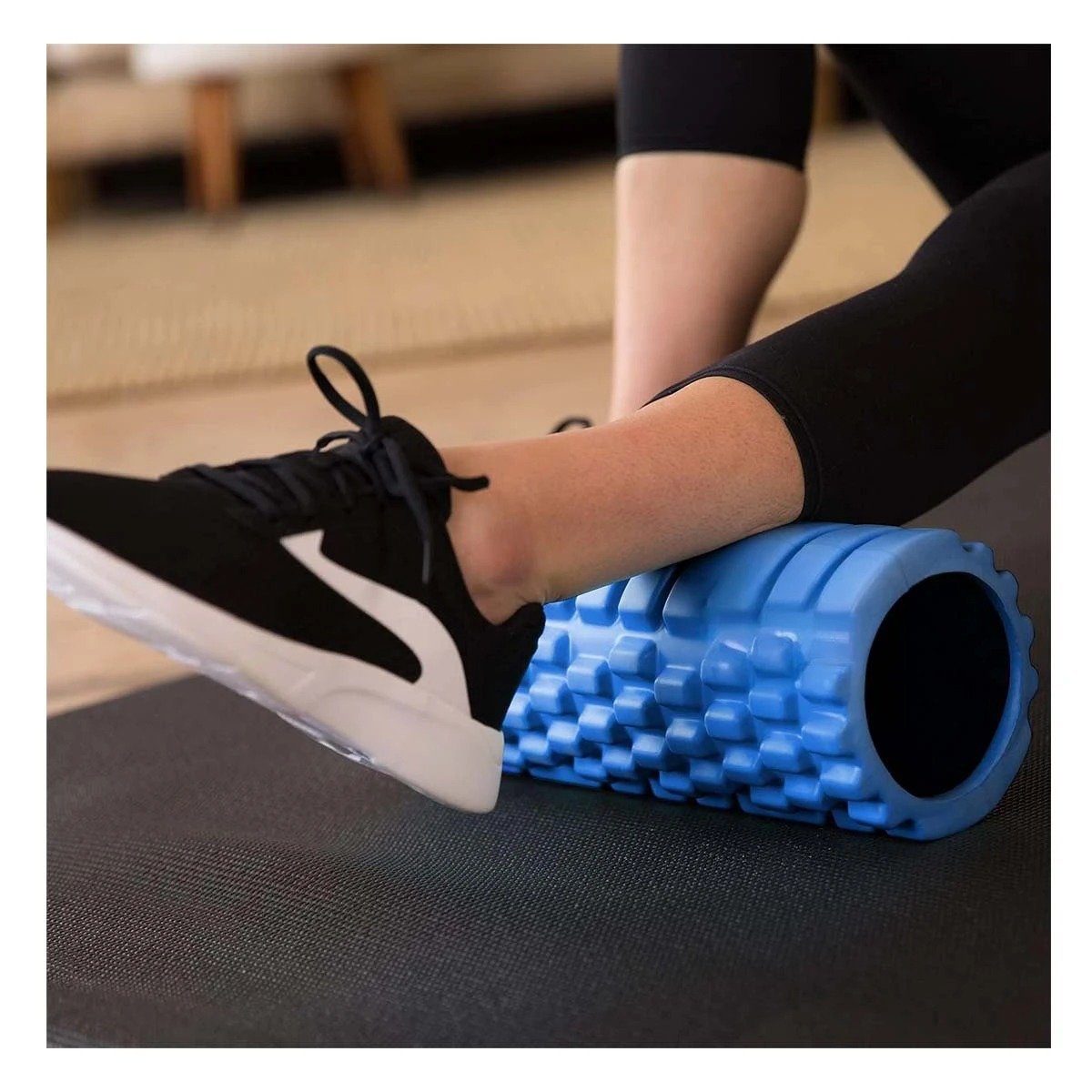 PACK4 CILINDRO ROLLER CELESTE PARA ACTIVIDAD FISICA Y RELAJACION MUSCULAR Y+PAPEL REGALO - 2