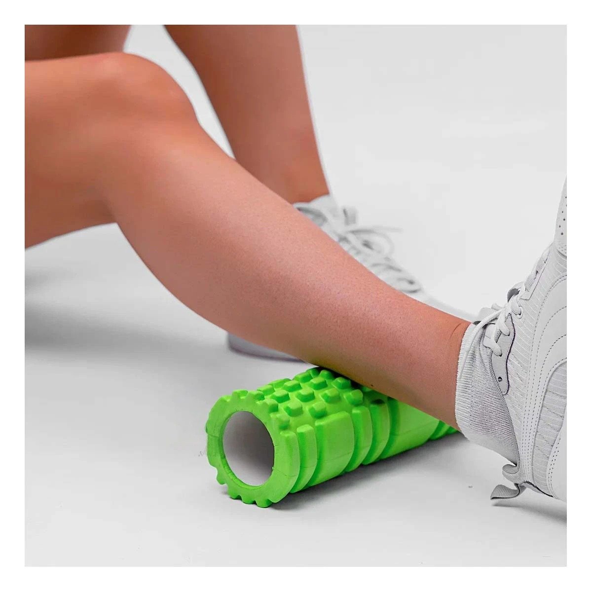 PACK4 RODILLO DEPORTIVO ROLLER VERDE PARA EJERCICIOS DE MUSCULOS Y ESTIRAMIENTOS - 3