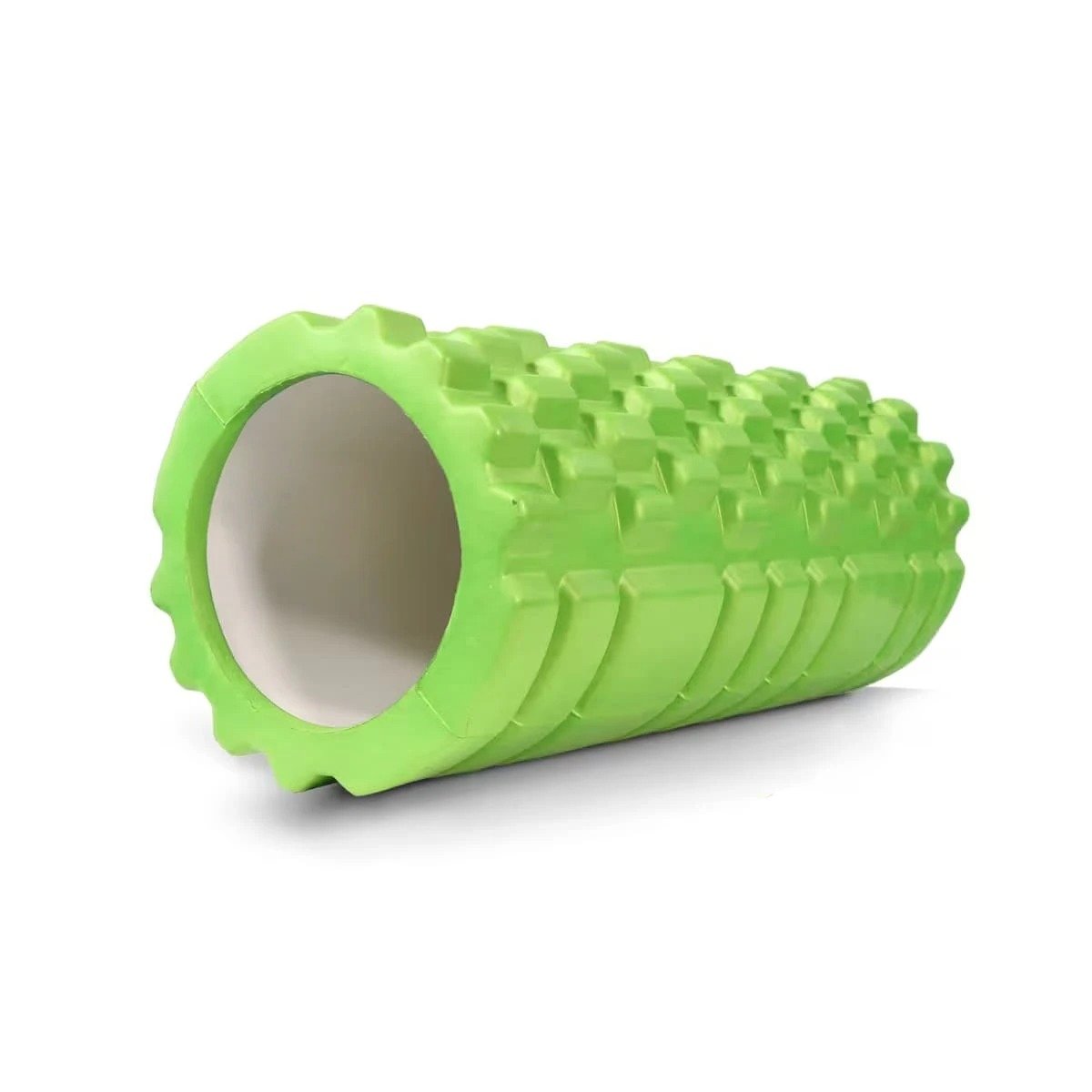 CILINDRO ROLLER VERDE PARA ACTIVIDAD FISICA Y LIBERAR TENSION DE FORMA SEGURA Y+LIGAS REGALO - 3