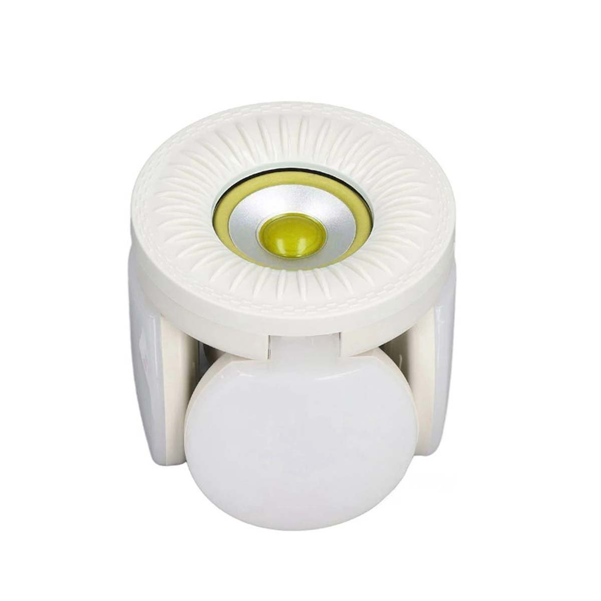 PACK2 CABEZAL LUMINOSO 4 HELICES AMARILLO CON DISENO MODERNO ACTUAL Y+REGALO STICKER - 2