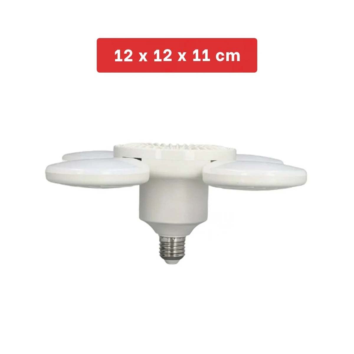 PACK4 CABEZAL AJUSTABLE ROJO DE 4 HELICES PARA HOGAR MODERNO Y+REGALO STICKER - 4
