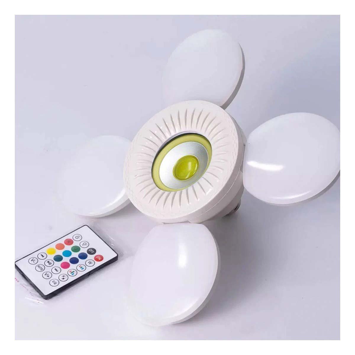 PACK4 CABEZAL GIRATORIO AMARILLO CON 4 HELICES PLEGABLES EXPANDIBLES - 2