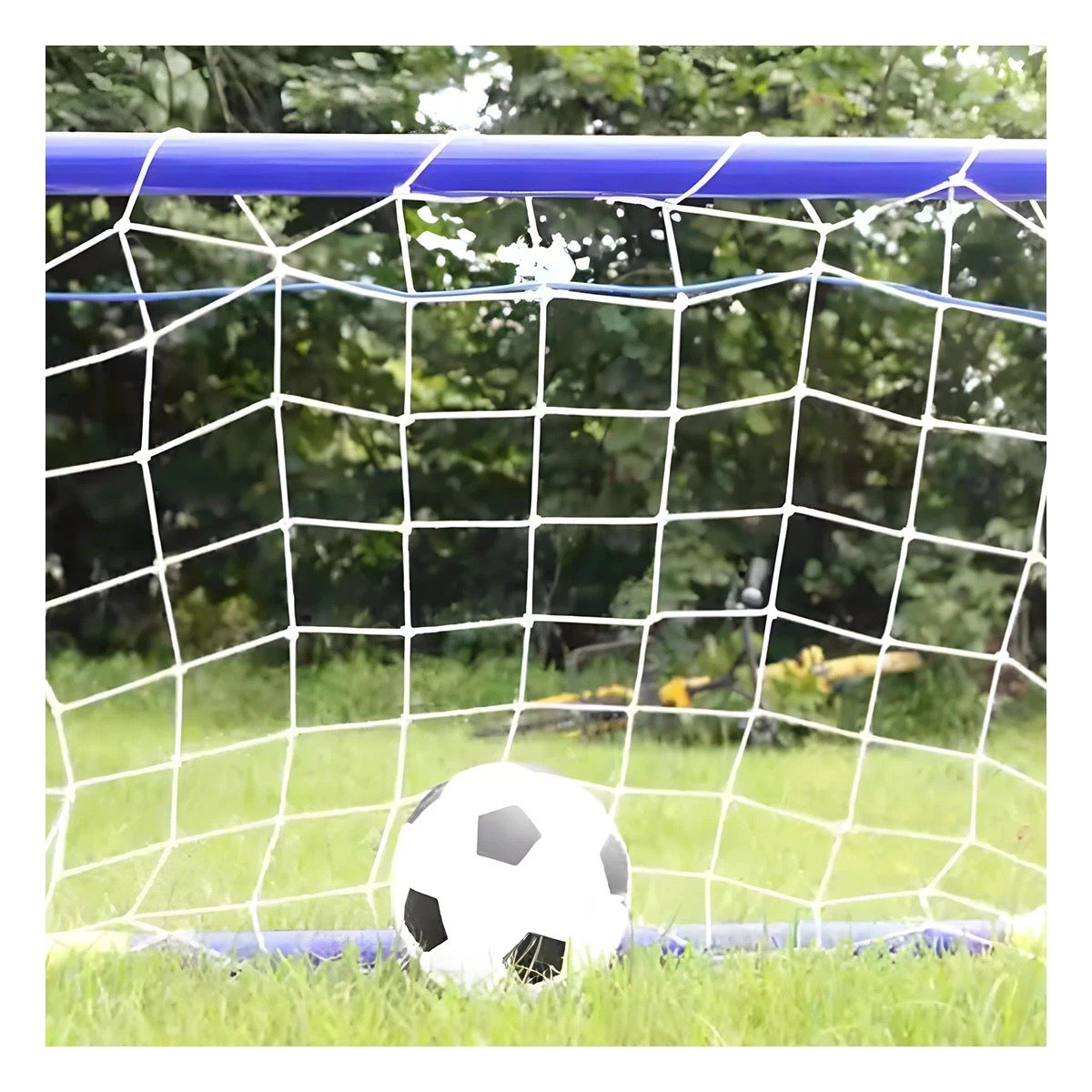 PACK4 PORTERIA DE FUTBOL MINI 100X60 CM CON RED PARA PRACTICA INFANTIL Y+PAPEL REGALO - 5
