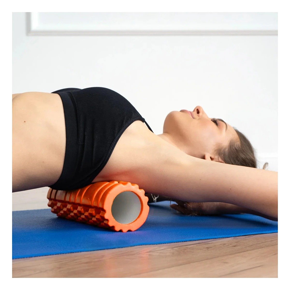 PACK6 RODILLO ROLLER 29X9 EN ANARANJADO FUNCIONAL PARA ENTRENAMIENTO FUNCIONAL Y+REGALO STICKER - 5