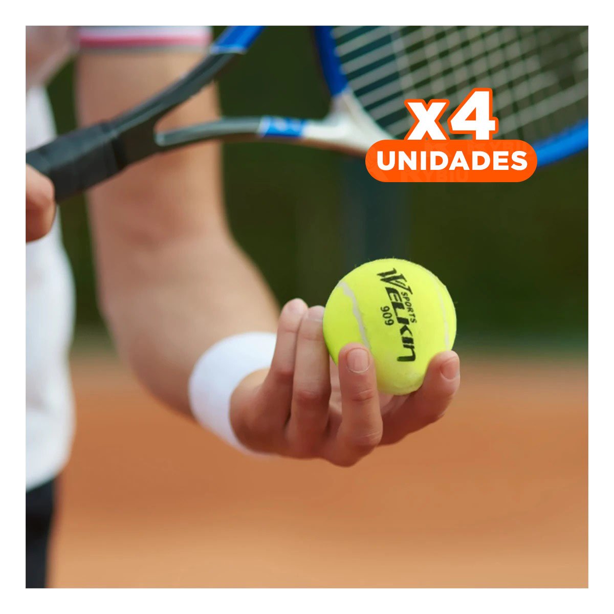 PACK4 SET 3 PELOTAS DE TENIS TENNIS BALLS PARA ENTRENAMIENTO ESCOLAR - 1