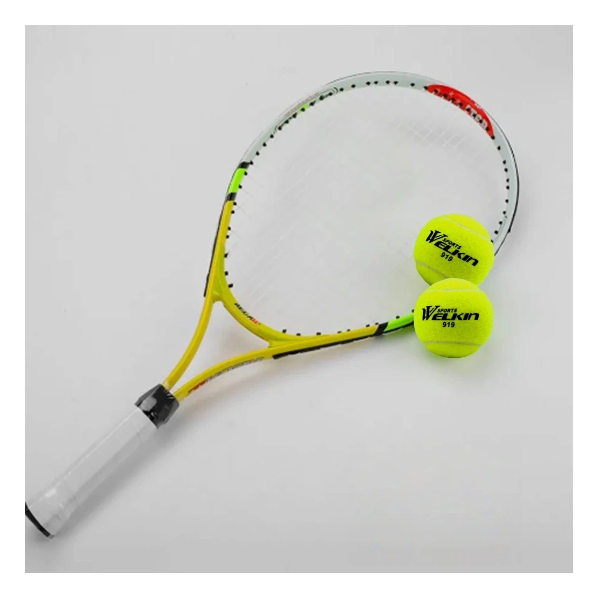 PACK4 SET 3 PELOTAS DE TENIS TENNIS BALLS PARA ENTRENAMIENTO ESCOLAR - 5