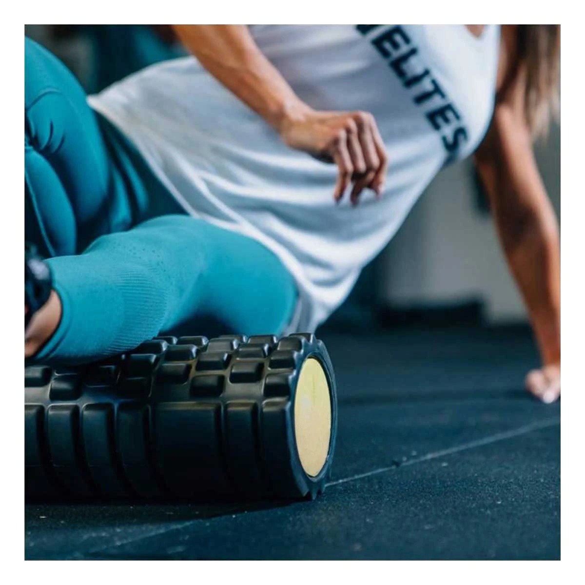 PACK6 RODILLO ROLLER 29X9 EN NEGRO FUNCIONAL PARA ENTRENAMIENTO FUNCIONAL Y+REGALO STICKER - 5