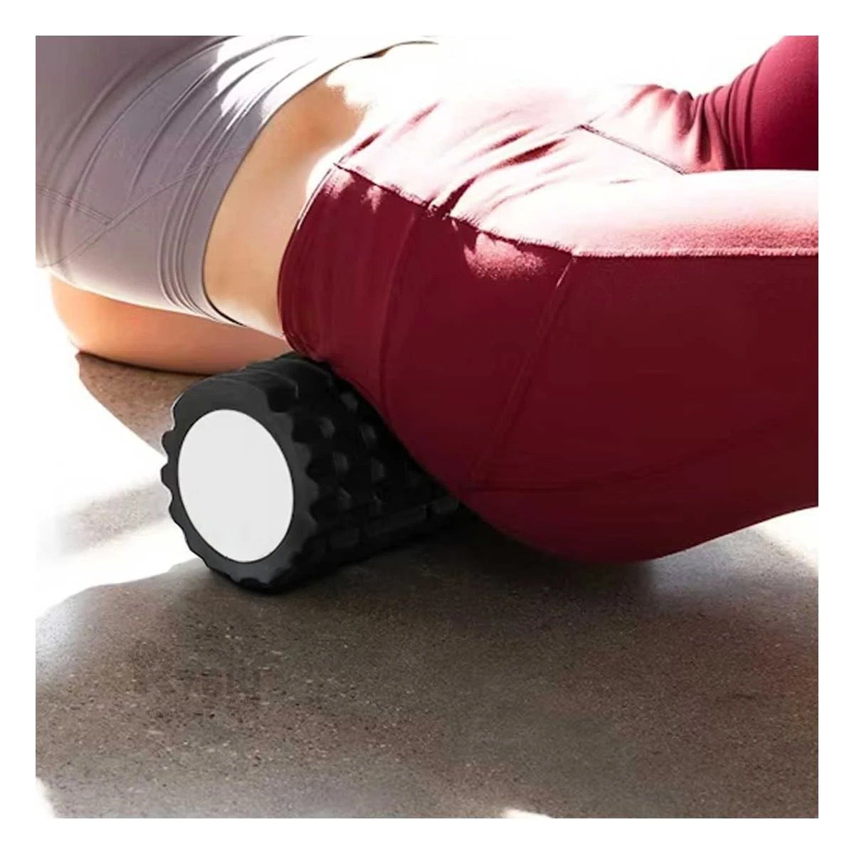 PACK12 CILINDRO ROLLER 29X9 EN NEGRO PRACTICO PARA MASAJES Y FITNESS - 3