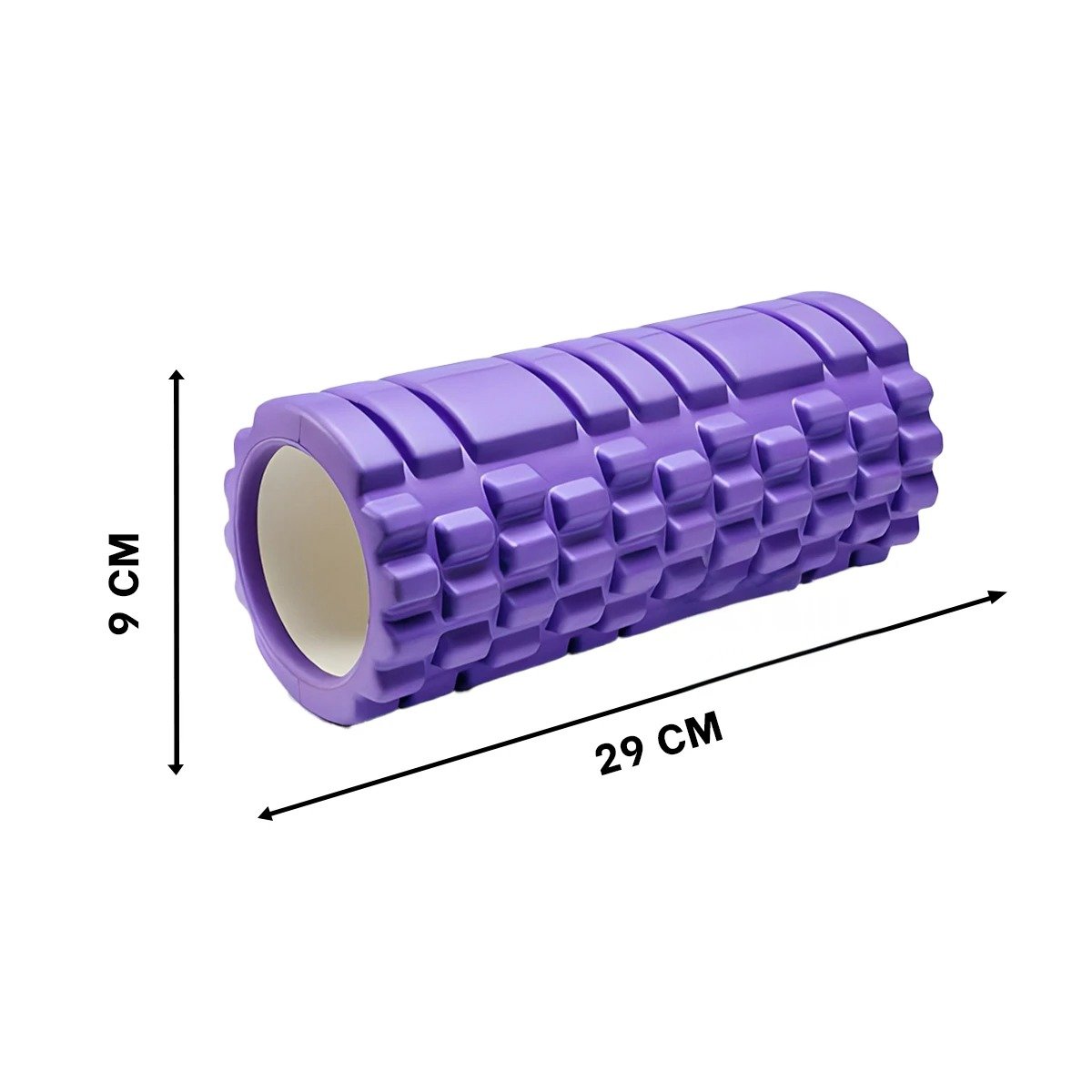 PACK6 RODILLO ROLLER 29X9 EN MORADO FUNCIONAL PARA ENTRENAMIENTO FUNCIONAL Y+REGALO STICKER - 4