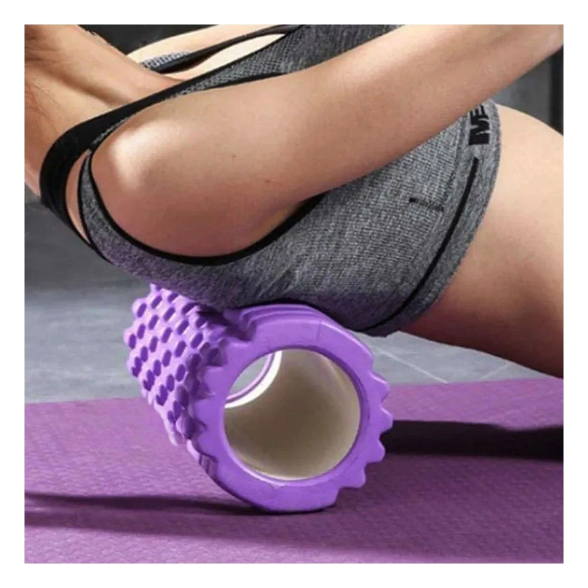 PACK6 RODILLO ROLLER 29X9 EN MORADO FUNCIONAL PARA ENTRENAMIENTO FUNCIONAL Y+REGALO STICKER - 5