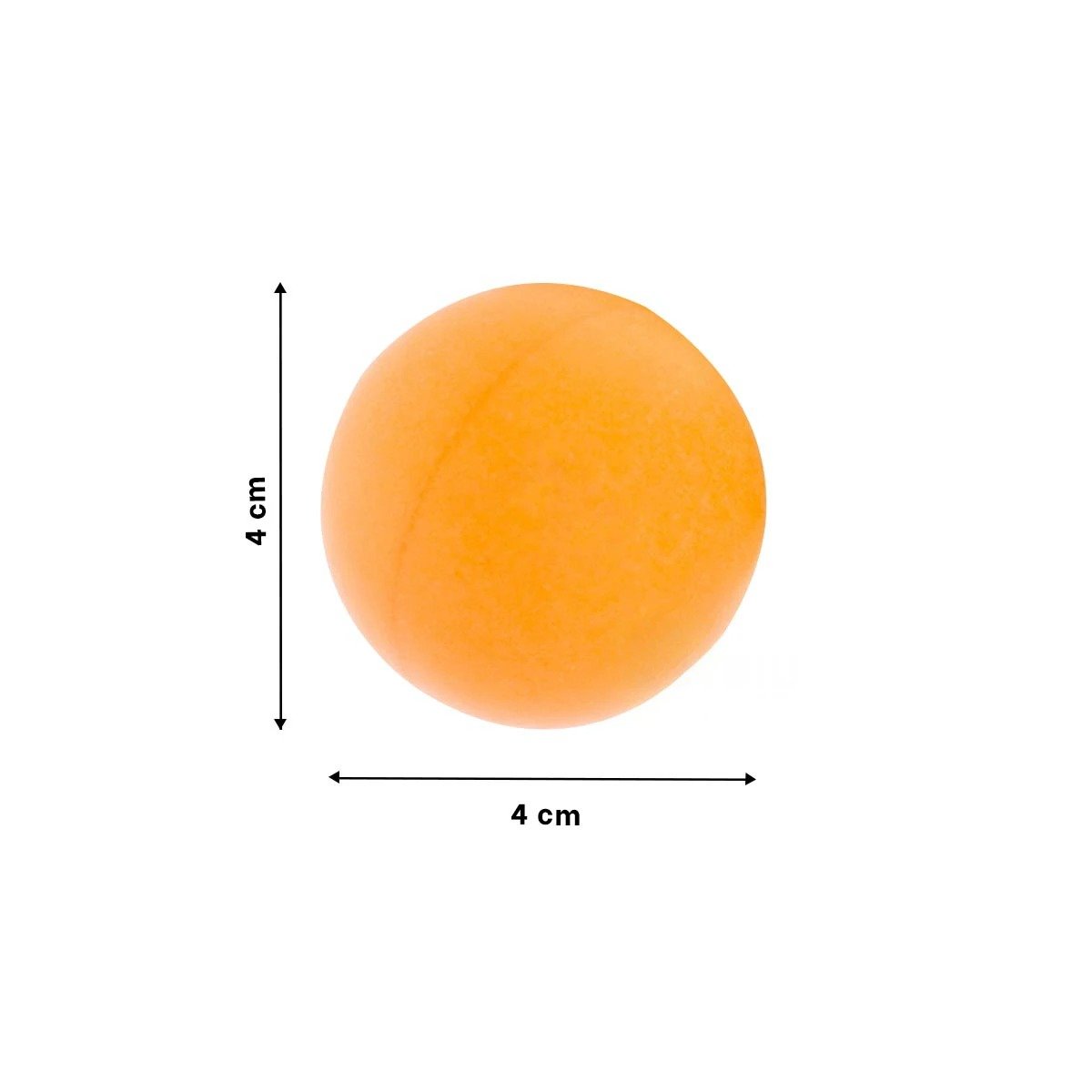 PACK2 SET 60 PELOTAS DE PING PONG ANARANJADO PARA PRACTICA EN GRUPO Y+PAPEL REGALO - 4