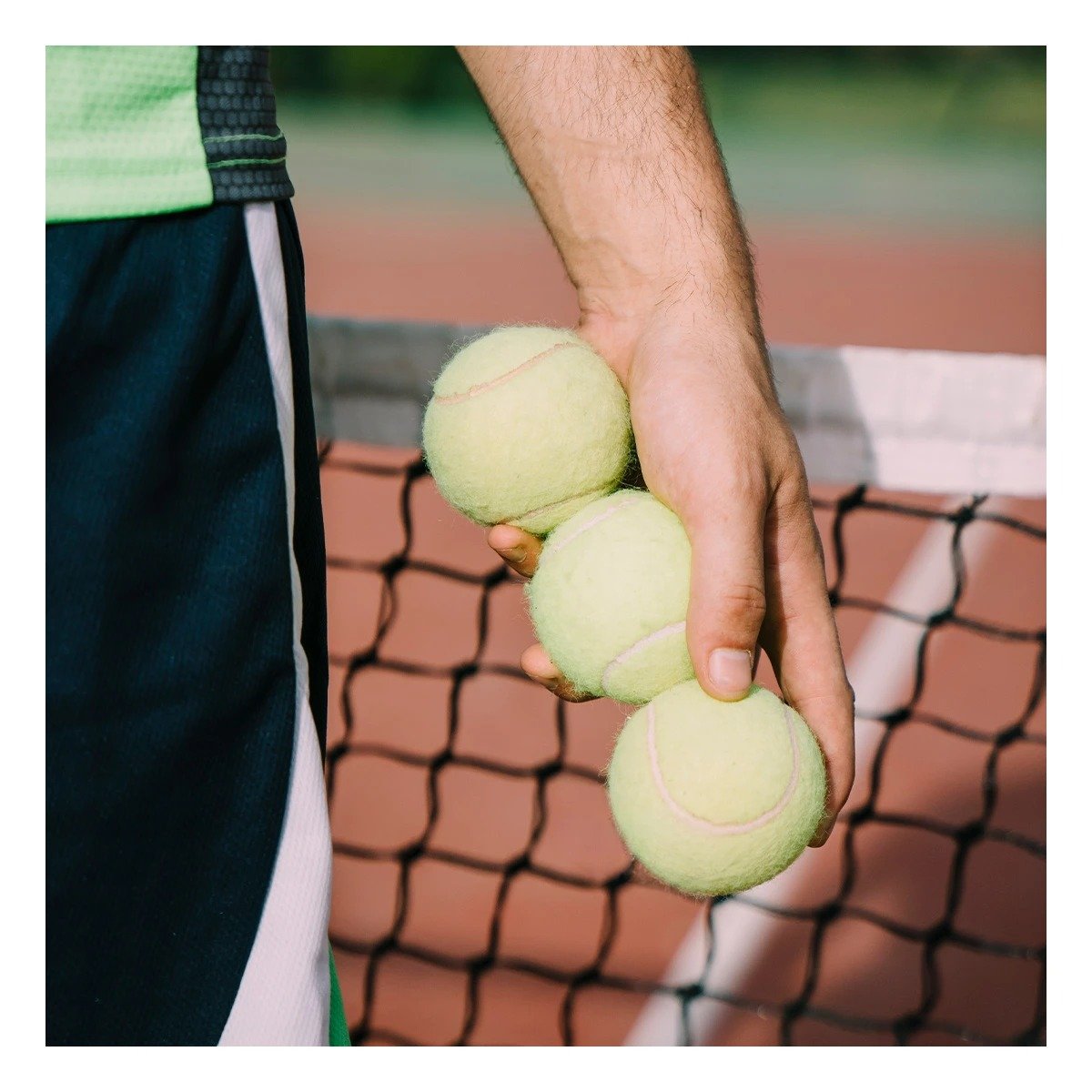 PACK2 KIT 3 PELOTAS DE TENIS TENNIS BALLS PARA JUEGO EN EXTERIOR - 2