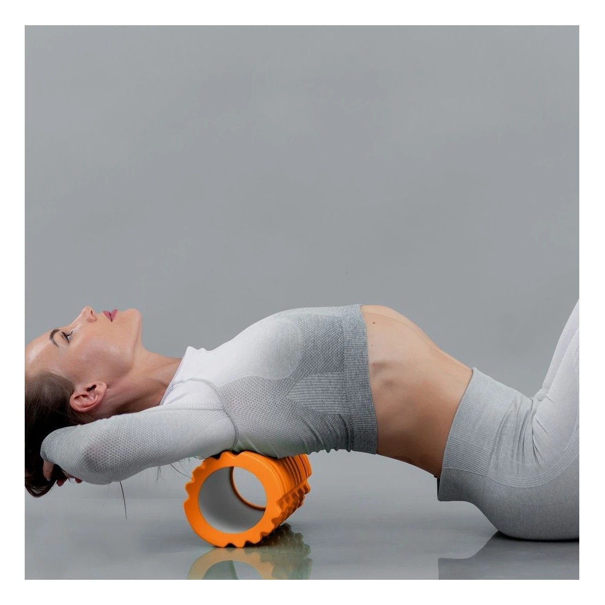 PACK4 RODILLO ROLLER 29X9 EN ANARANJADO VERSATIL PARA YOGA Y ENTRENAMIENTO - 3