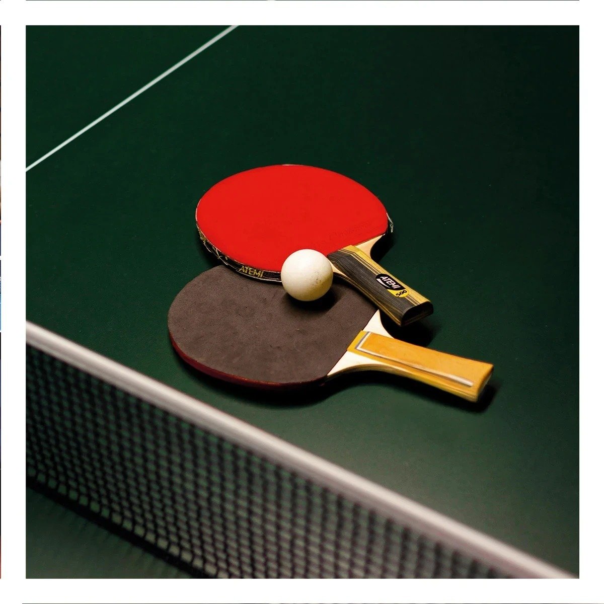 PACK4 LOTE 60 PELOTAS DE PING PONG BLANCO PARA USO EN MESA PROFESIONAL Y+REGALO STICKER - 3
