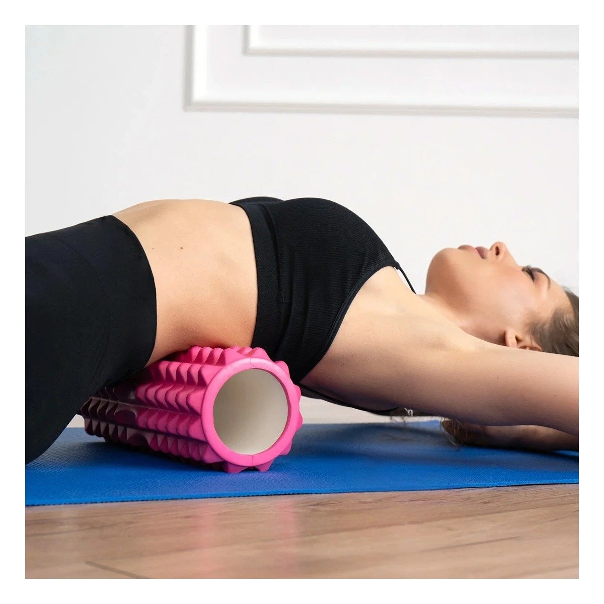 PACK6 RODILLO ROLLER 29X9 EN FUCSIA FUNCIONAL PARA ENTRENAMIENTO FUNCIONAL Y+REGALO STICKER - 3