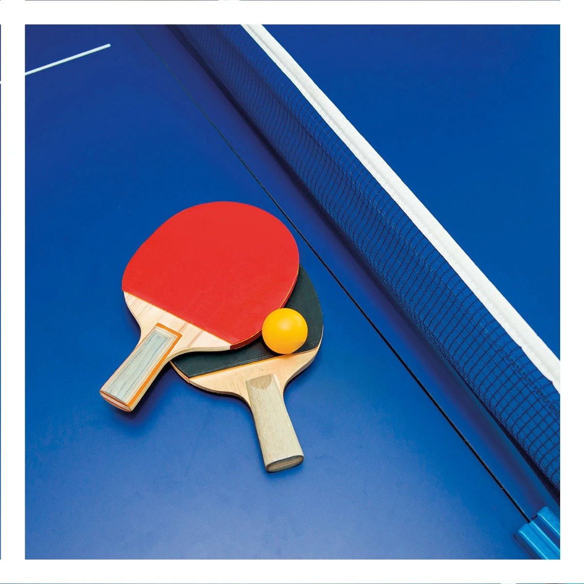 PACK2 LOTE 60 PELOTAS DE PING PONG ANARANJADO PARA MESA INTERIOR - 5