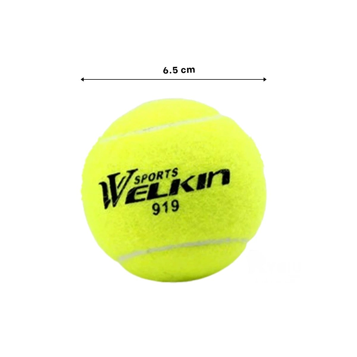 PACK4 KIT 3 PELOTAS DE TENIS TENNIS BALLS PARA JUEGO RECREATIVO Y+REGALO STICKER - 4