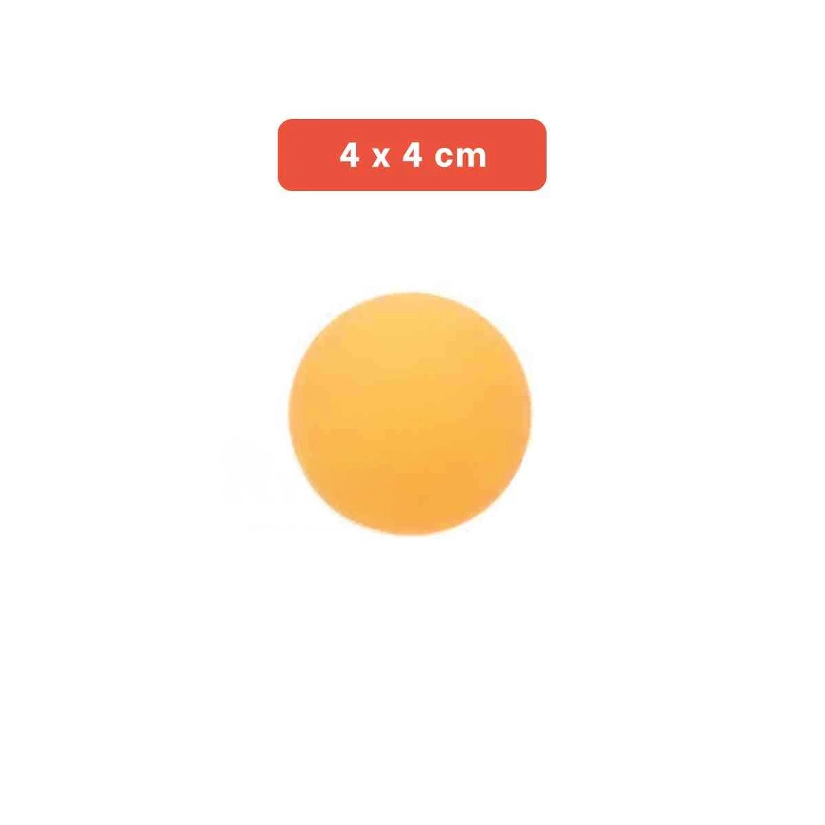PACK6 SET 60 PELOTAS DE PING PONG ANARANJADO PARA ENTRENAMIENTO EN CLUB - 4