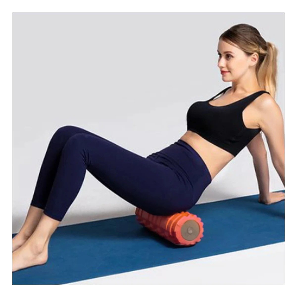 PACK6 TUBO DE MASAJE 29X9 EN ANARANJADO ERGONOMICO PARA RECUPERACION MUSCULAR - 3