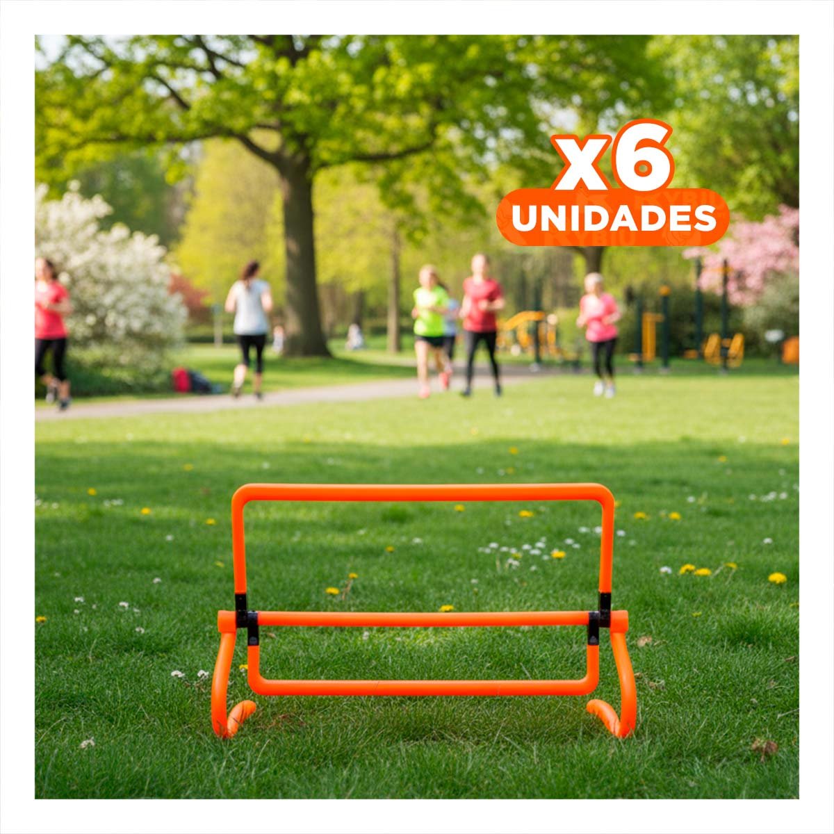 PACK6 BARRERA PARA DELIMITAR ÁREAS Y MANTENER ESPACIOS SEGUROS Y+REGALO STICKER - 1