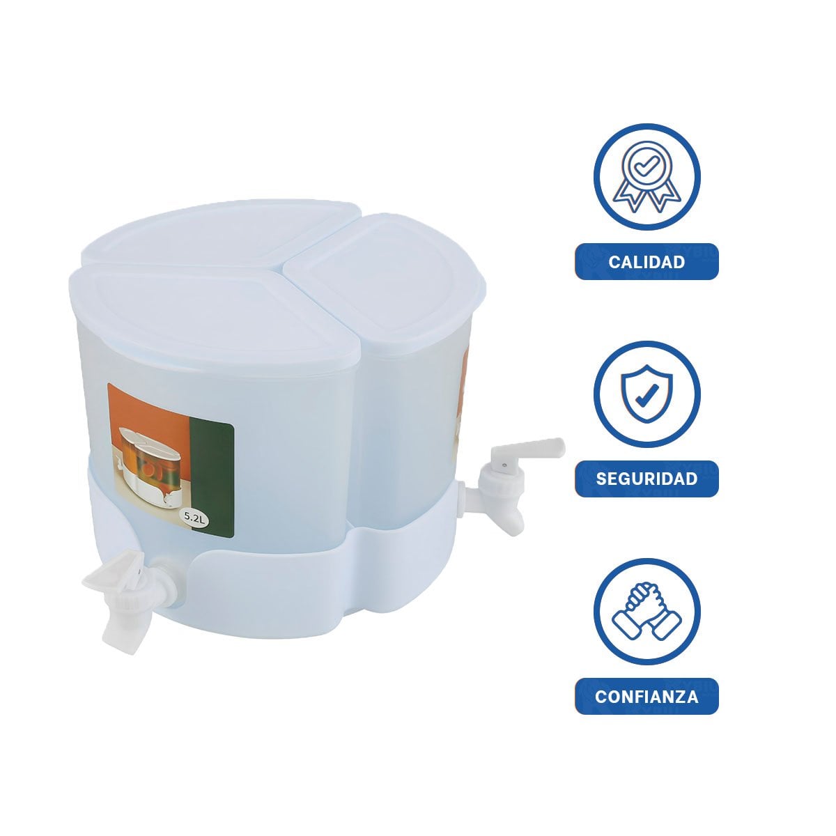 FORMA DE CUBOS DE HIELO VERDE CLIC LINEA SEGURA Y DURADERA Y+LIGAS REGALO - 3