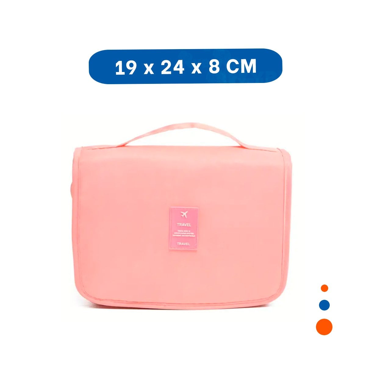NECESER 24X8X19 CM ROSADO PARA ARTICULOS DE HIGIENE EN VACACIONES Y+PAPEL REGALO - 4