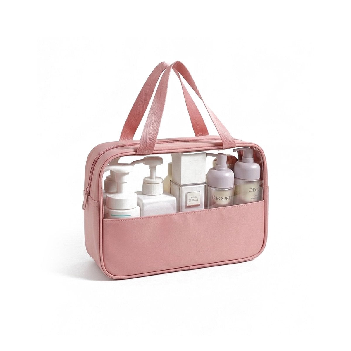 PACK2 IMPLEMENTO NECESER RECTANGULAR CON ASAS ROSADO CON MOVILIDAD Y+REGALO STICKER - 2