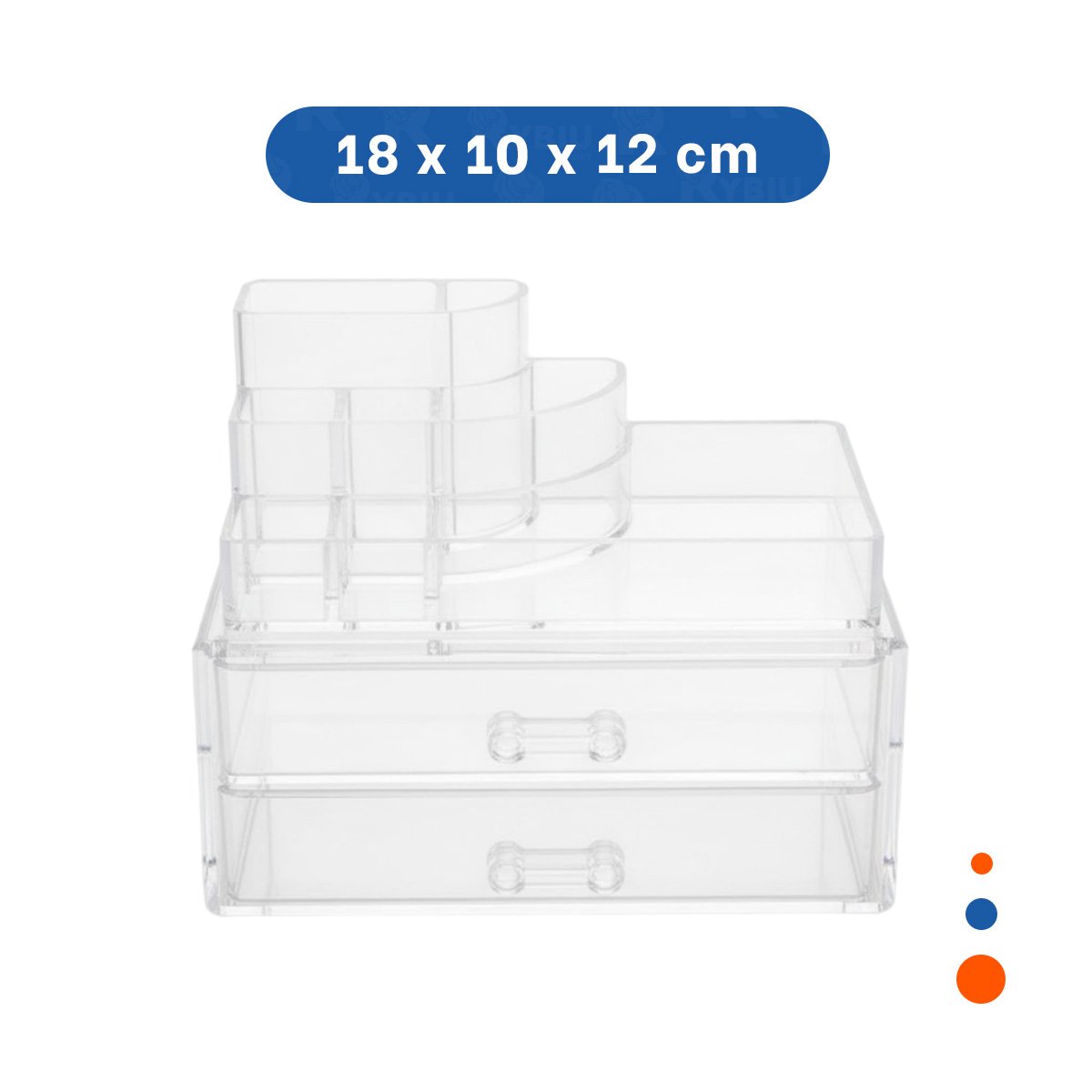 PACK6 ORGANIZADOR MULTIUSO PARA MAQUILLAJE ACCESORIOS Y ARTICULOS PERSONALES - 4