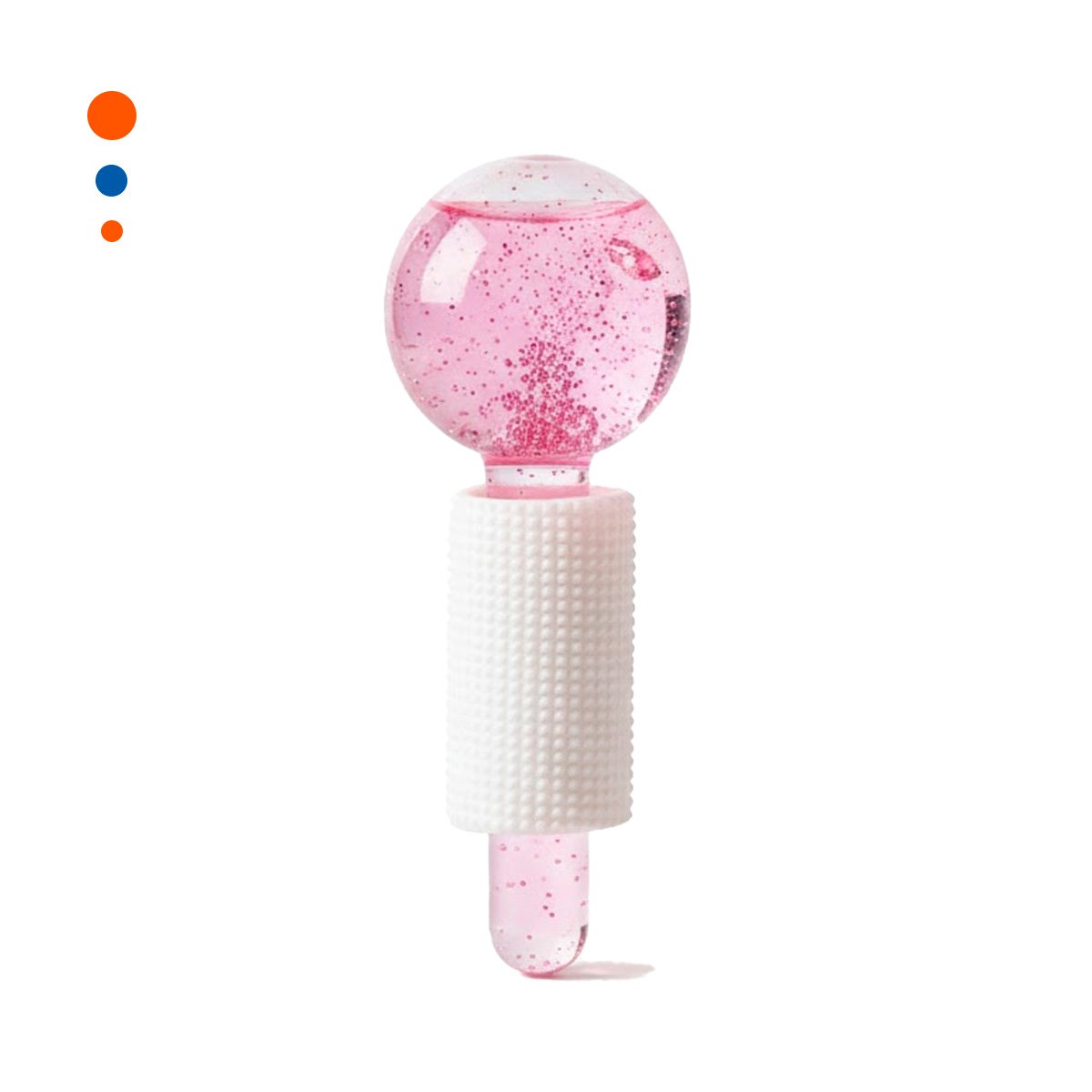 ACCESORIO FACIAL GLOBOS DE HIELO PAR ROSADO CUIDADO DIARIO Y+PAPEL REGALO - 1