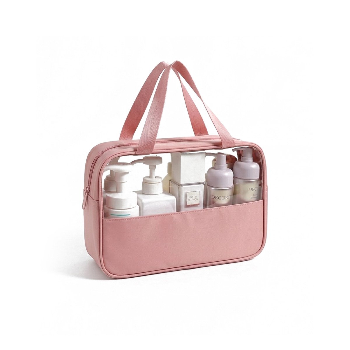PACK12 EQUIPO NECESER RECTANGULAR CON ASAS ROSADO TRASLADO VELOZ Y+REGALO STICKER - 2
