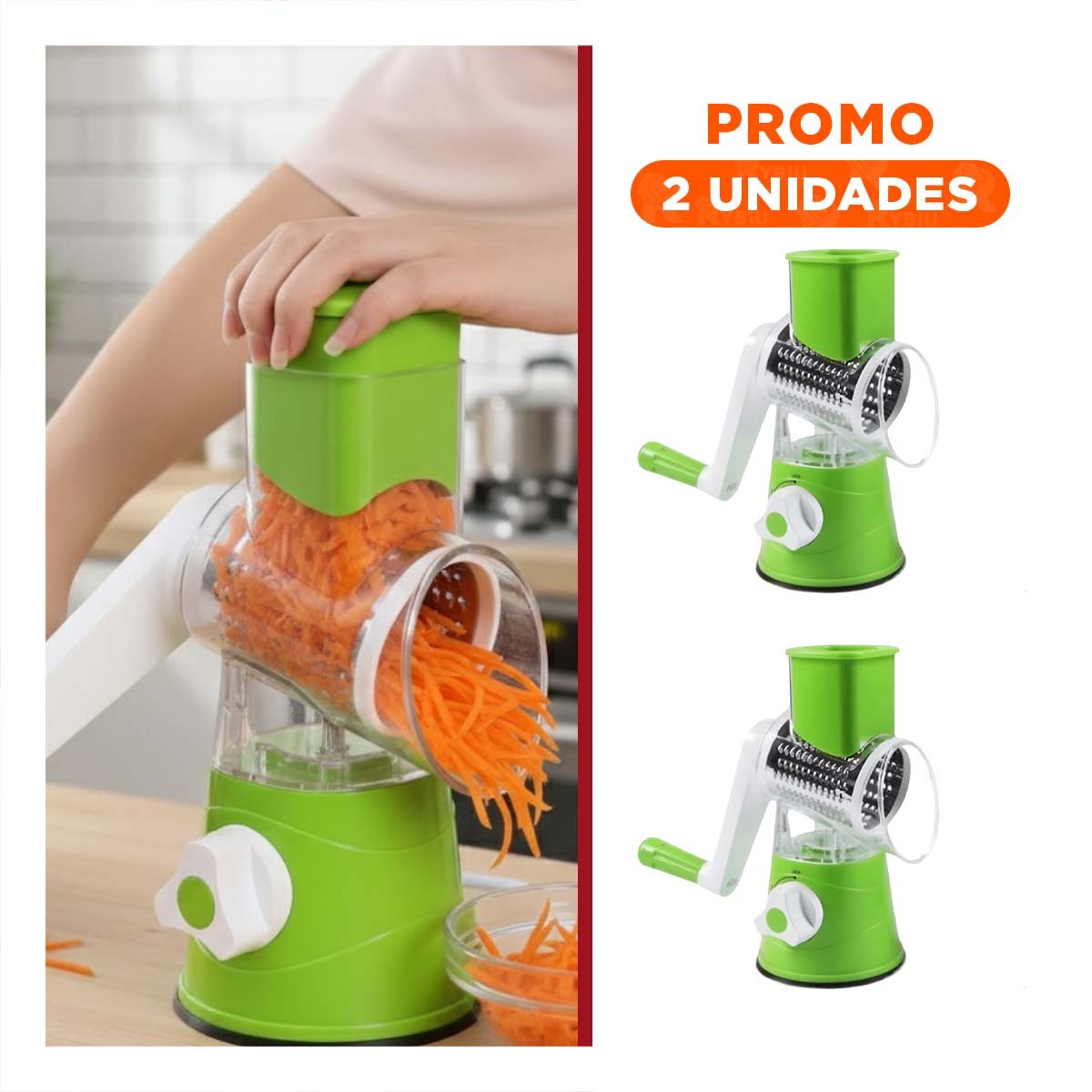 PACK2 ACCESORIO PRACTICO PARA PREPARAR JUGO CASERO DE NARANJA - 1