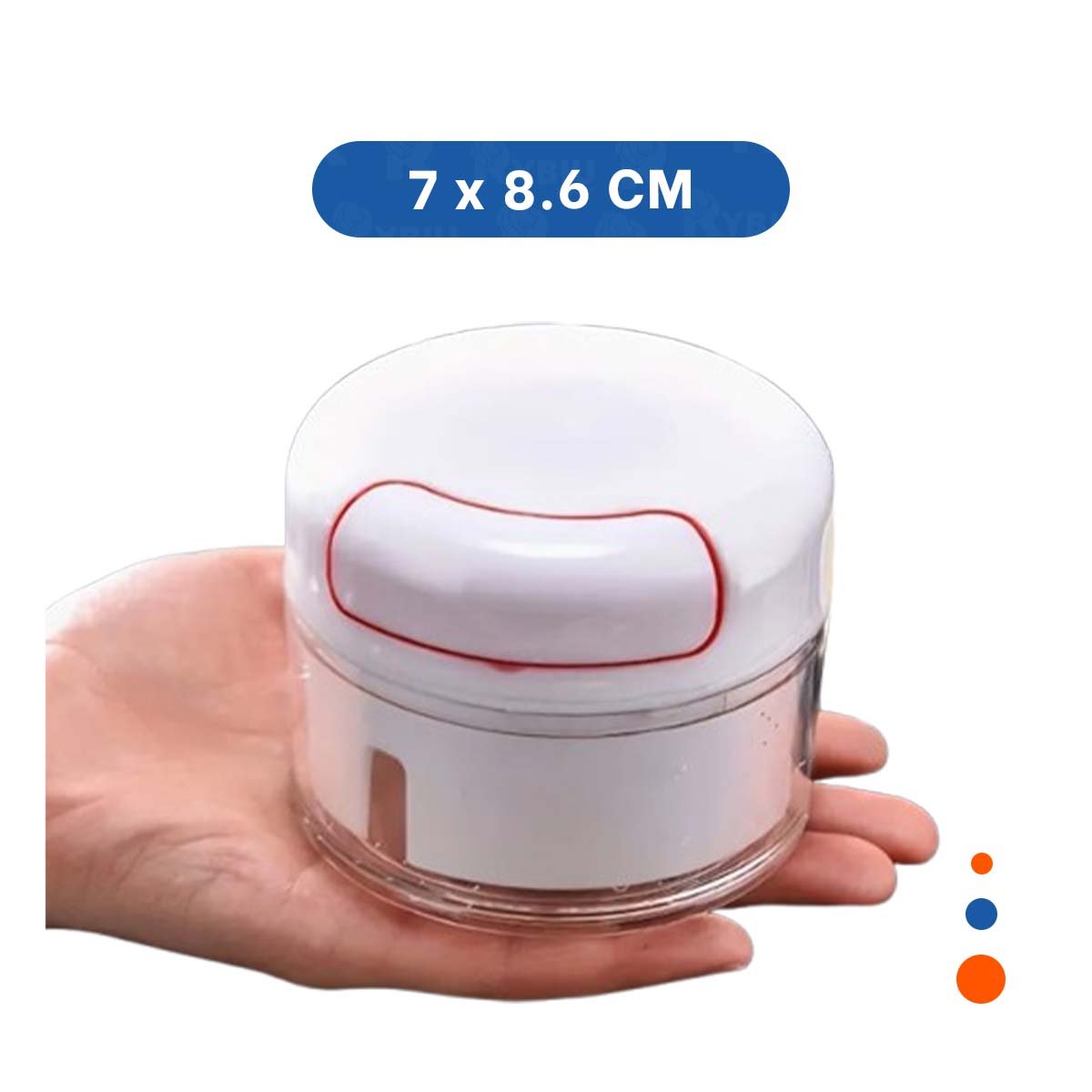 PACK4 HERRAMIENTA DE COCINA CON DEPOSITO 1000 ML COLOR CELESTE Y+PAPEL REGALO - 4