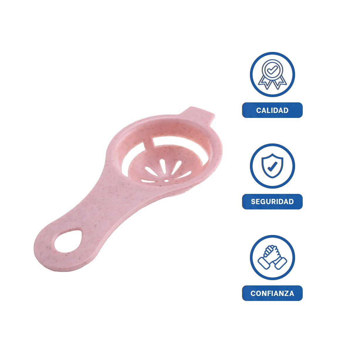 ACCESORIO DE COCINA PARA JUGO NATURAL DE NARANJA CELESTE Y+LIGAS REGALO - 3