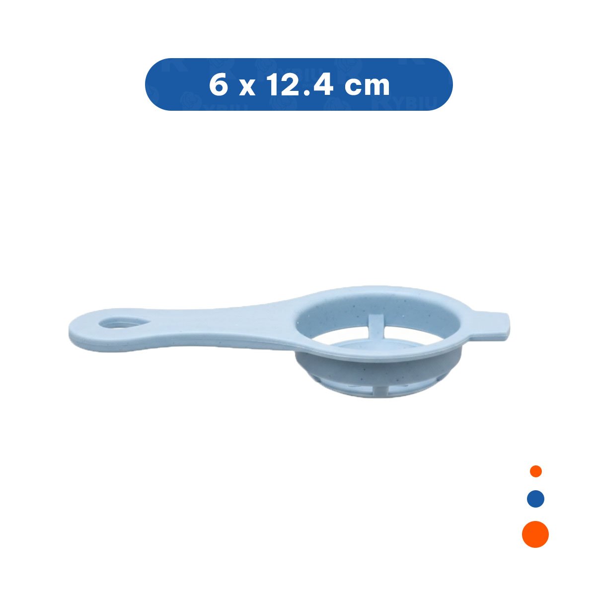 UTENSILIO COMPACTO PARA PREPARAR JUGO DE NARANJA CELESTE Y+PAPEL REGALO - 4