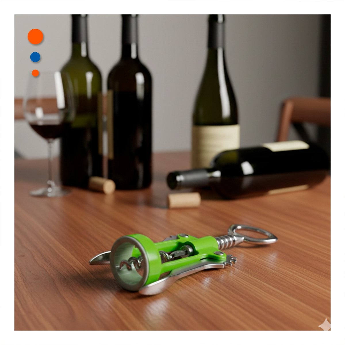 PACK2 UTENSILIO MANUAL 16,5 CM VERDE COMPACTO PARA HOGAR - 2
