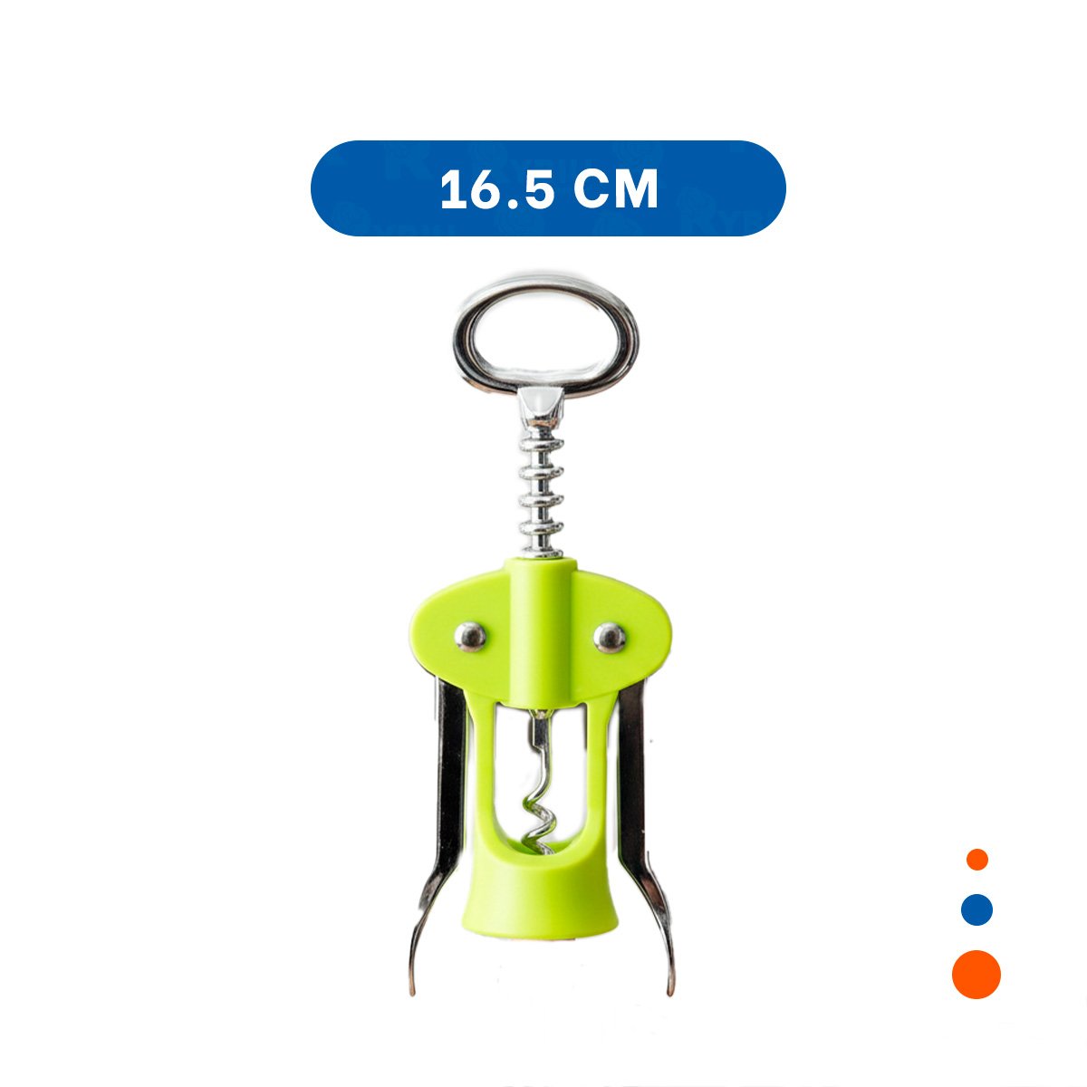 PACK2 UTENSILIO MANUAL VERDE 16,5 CM PRACTICO EN REUNIONES Y+REGALO STICKER - 4