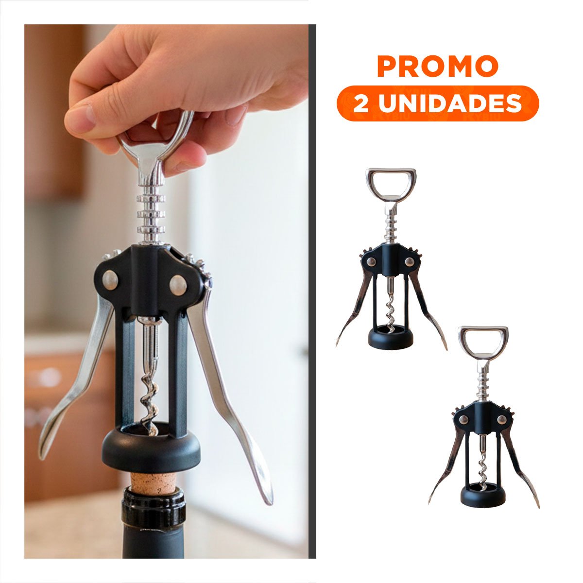 PACK2 UTENSILIO MANUAL 16,5 CM VERDE COMPACTO PARA HOGAR - 1