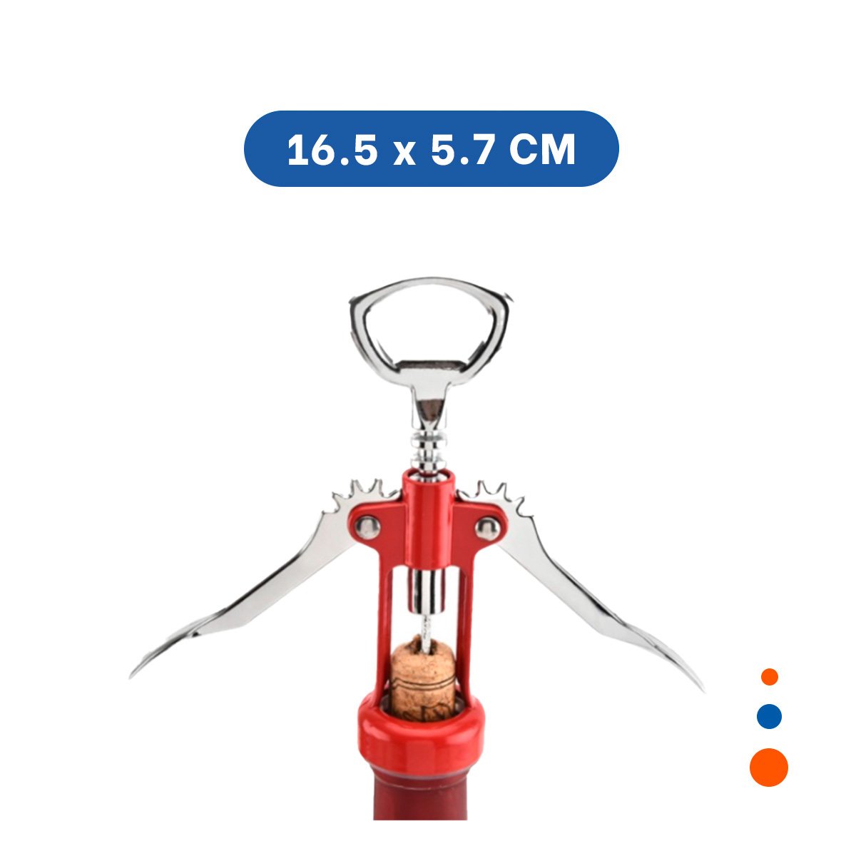 EXTRACTOR MANUAL 16,5 CM VERDE USO DOMESTICO DIARIO Y+PAPEL REGALO - 4