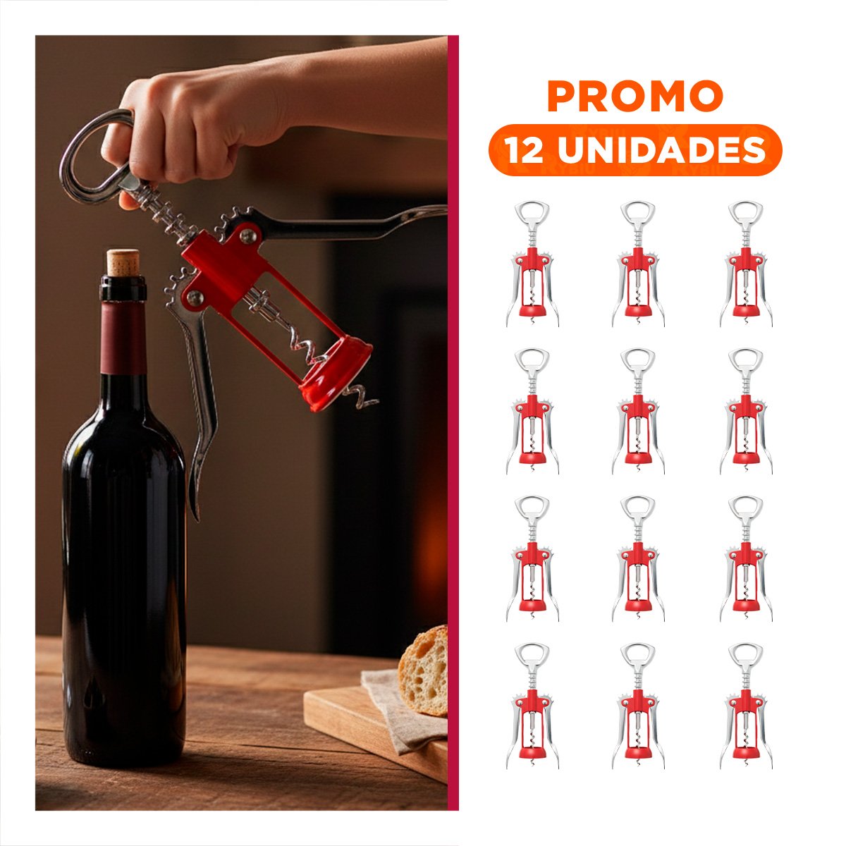 PACK12 HERRAMIENTA MANUAL 16,5 CM VERDE COMPACTA Y FUNCIONAL Y+REGALO STICKER - 1