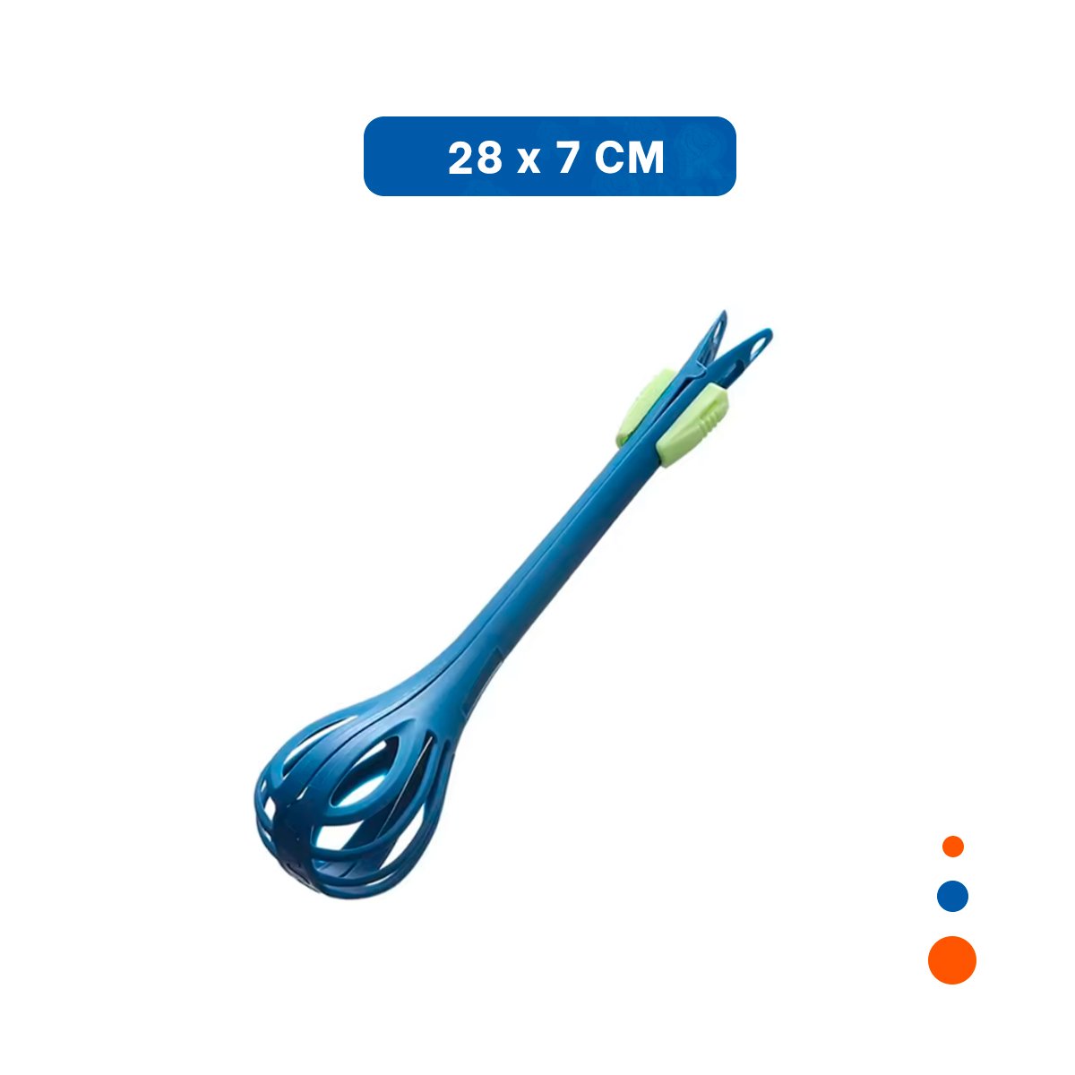 UTENSILIO COMPACTO PARA PREPARAR JUGO DE NARANJA CELESTE Y+PAPEL REGALO - 4