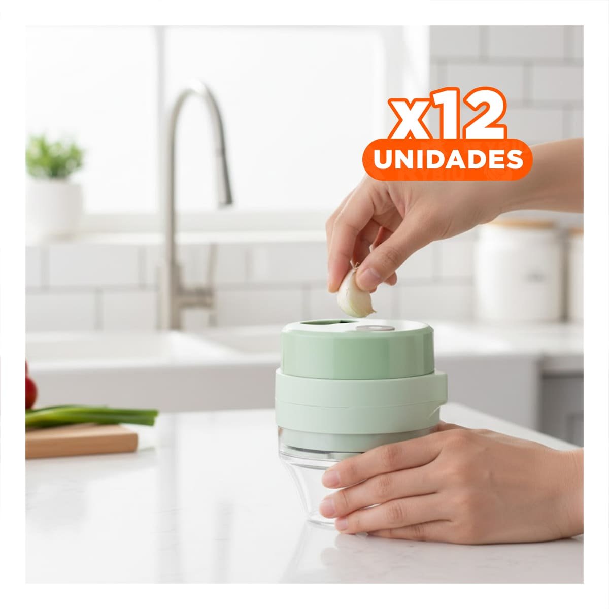 PACK12 DISPOSITIVO DE COCINA CON JARRA MEDIDORA COLOR CELESTE - 1