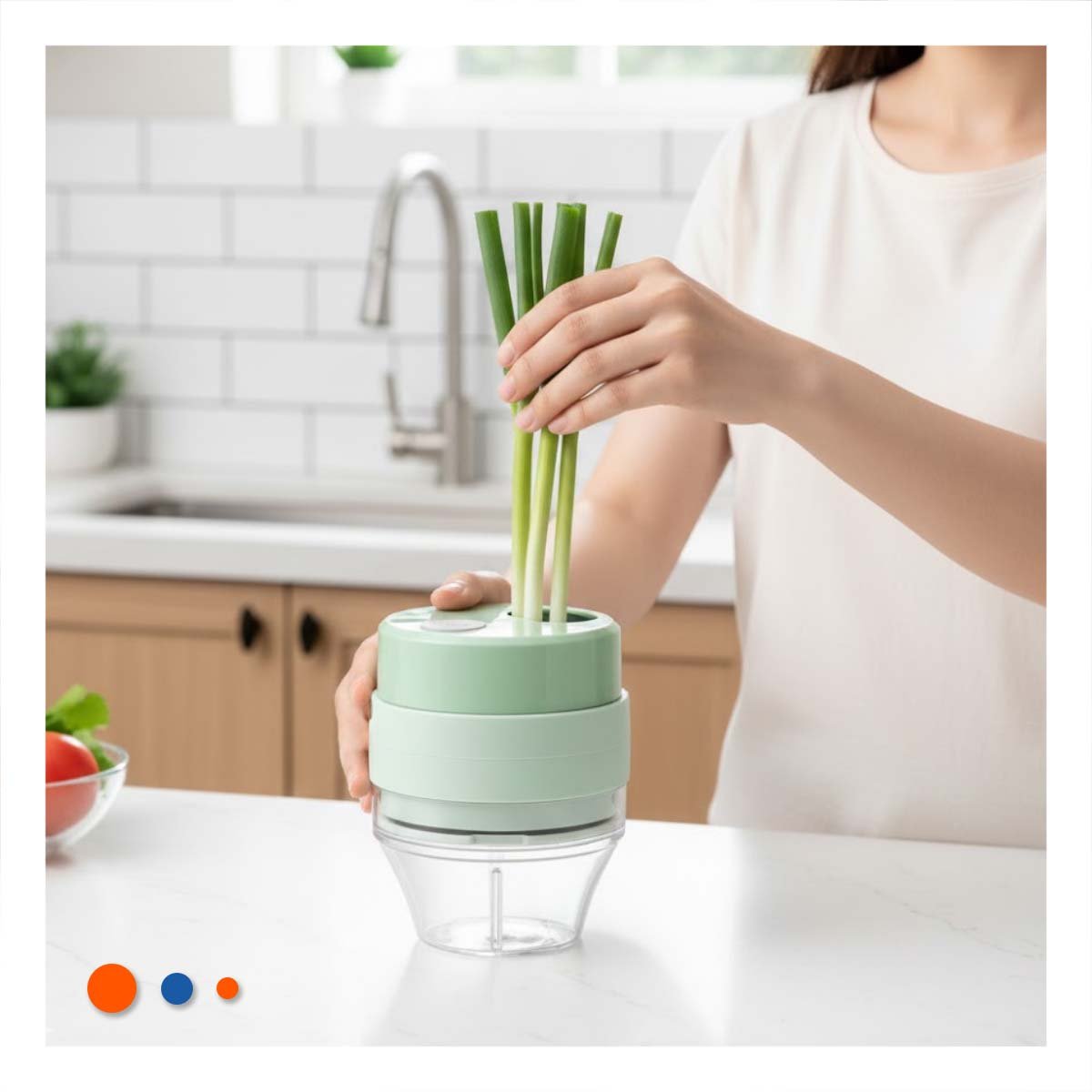 PACK12 DISPOSITIVO DE COCINA CON JARRA MEDIDORA COLOR CELESTE - 2