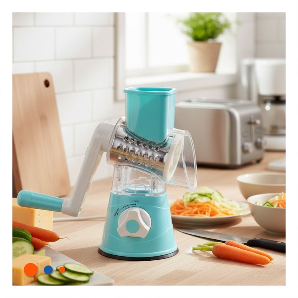 PACK12 DISPOSITIVO COMPACTO CON RECIPIENTE GRADUADO 1000 ML CELESTE Y+REGALO STICKER - 3