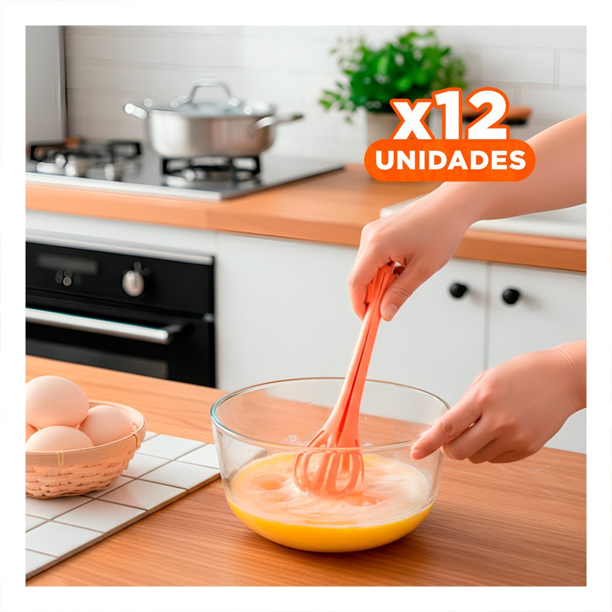 PACK12 DISPOSITIVO DE COCINA CON JARRA MEDIDORA COLOR CELESTE - 1
