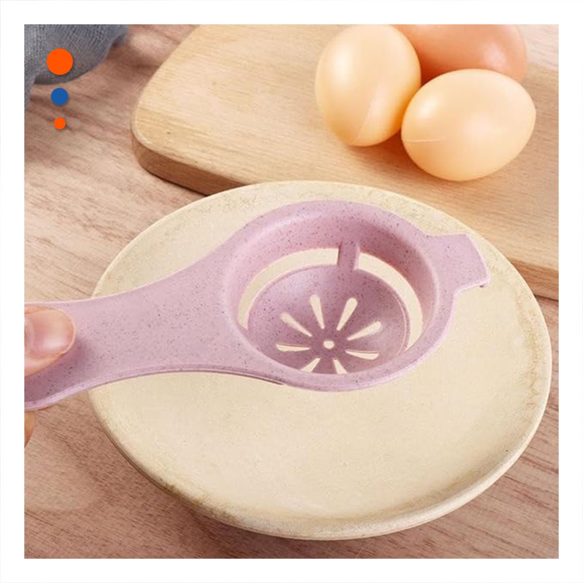 UTENSILIO PRACTICO CON RECIPIENTE GRADUADO 1000 ML CELESTE - 1